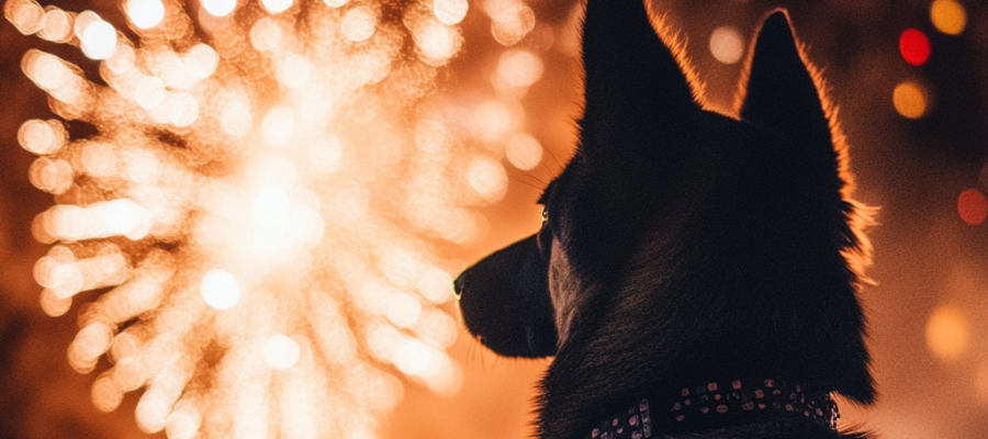 Wie erkenne ich die Emotionen meines Hundes an Silvester?